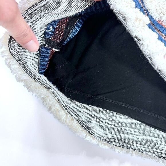 Anthropologie Moulinette Soeurs Erine beaded mixed material fall mini skirt 2 - Picture 10 of 12